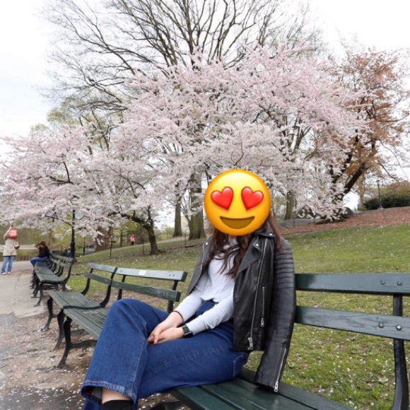 Black All Saints leather jacket - Picture 3 of 4